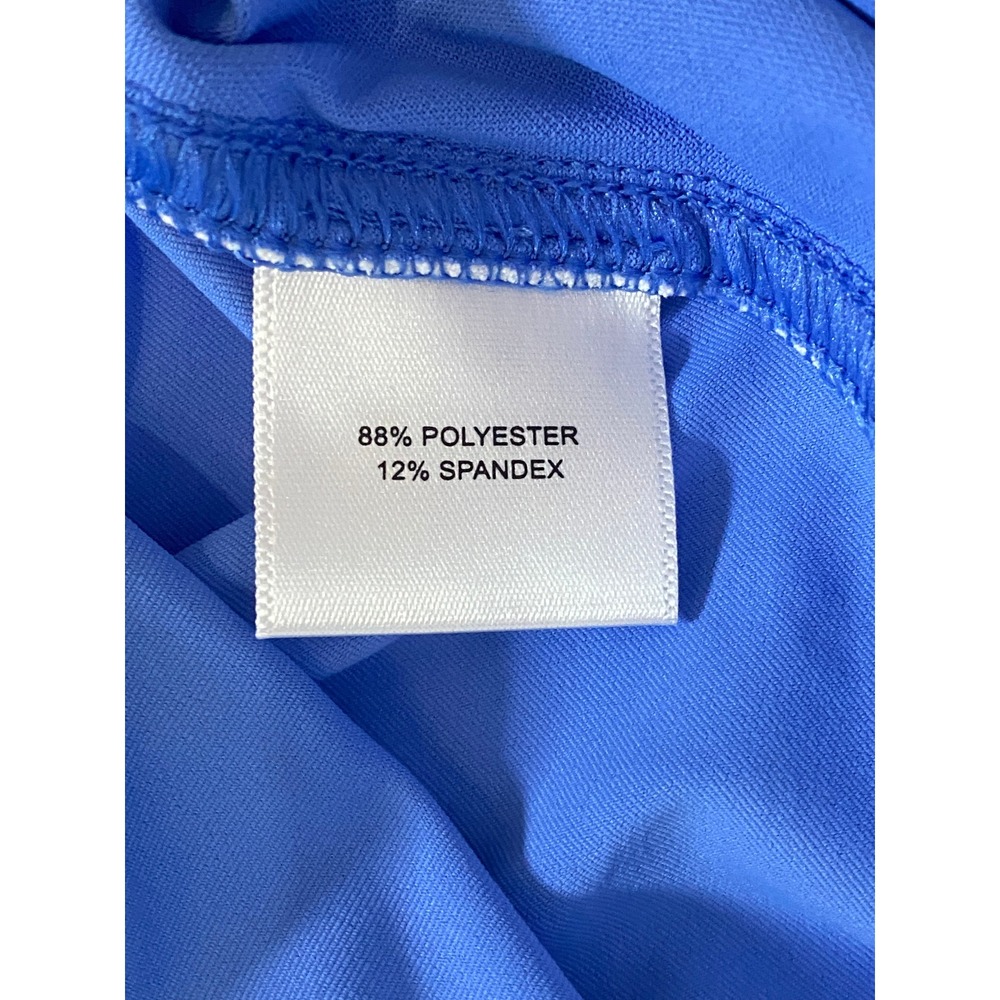 Peter Millar Blue Quarter Zip Pullover UPF 50+ Sun Protection Women's Large L - Picture 12 of 12